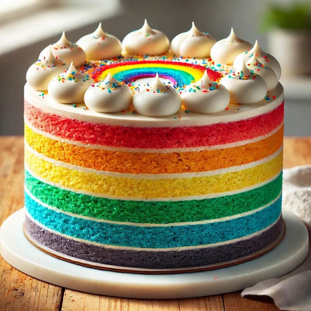 Rainbow Cake